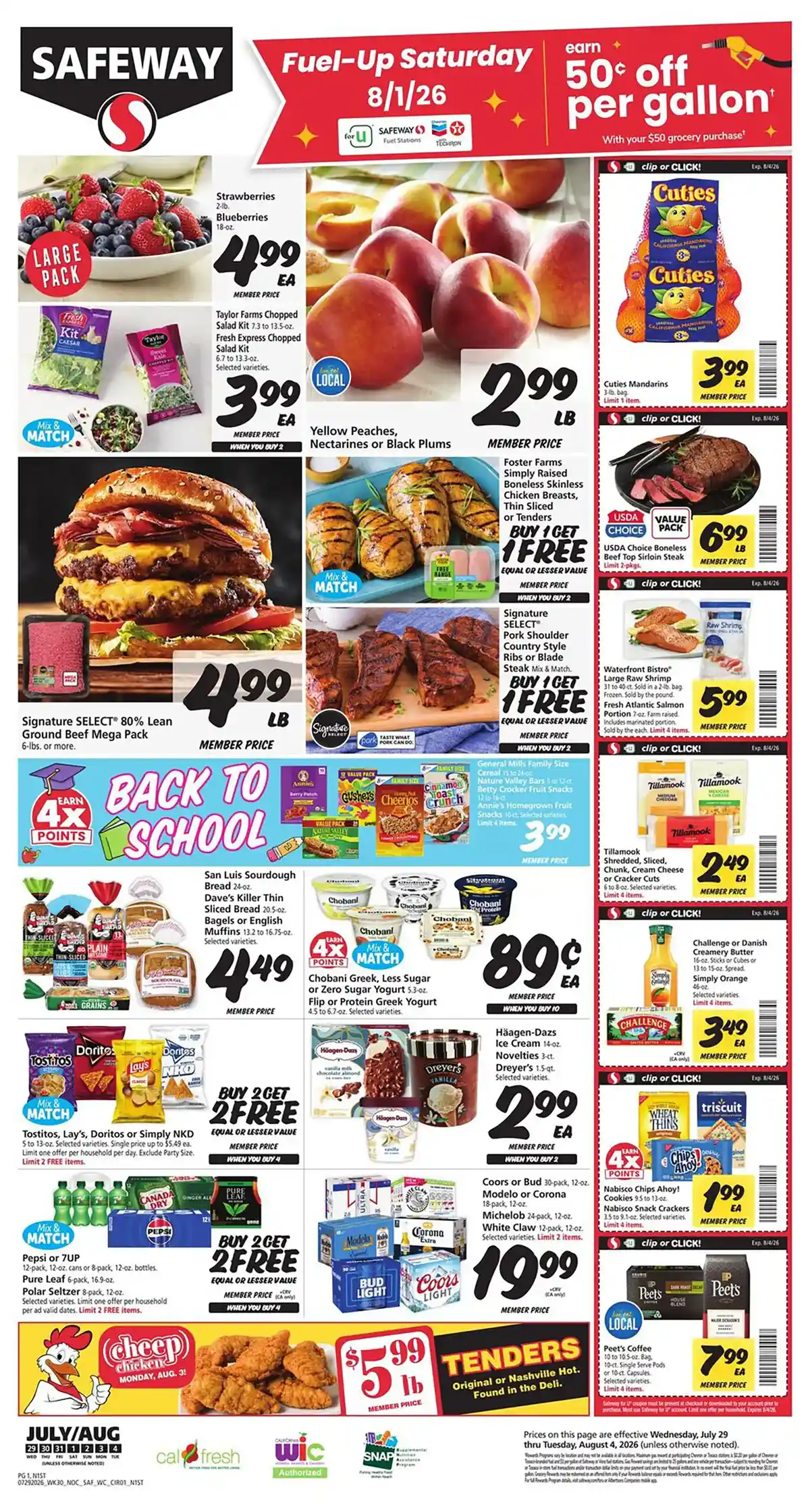 Next week Safeway flyer
